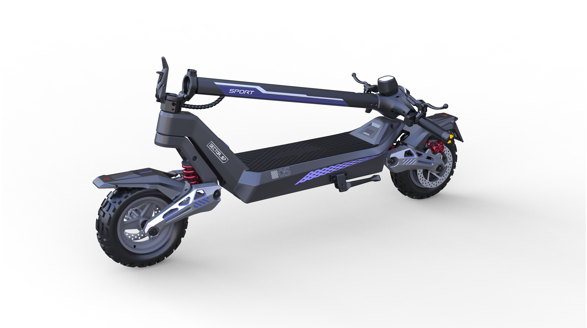 A9U Off-Road Electric Scooter - 图片 4